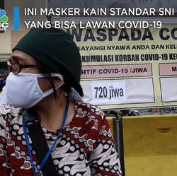 Ini Masker Kain Standar SNI yang Bisa Lawan Covid-19