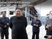 Jokowi Kirim Buket Bunga untuk Kim Jong Un, Ada Apa?