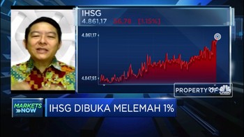Lanjutkan Pelemahan, IHSG Dibuka Terkoreksi 1%