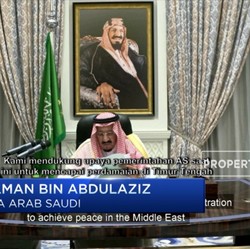 Raja Salman Dukung Upaya AS Damaikan Konflik di Timteng