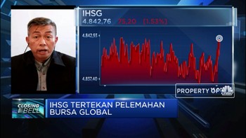 Tertekan Sentimen Resesi, IHSG Ditutup Terkoreksi 1,53%