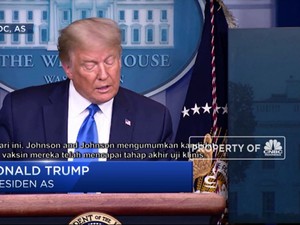 Trump Segera Setujui Penggunaan Vaksin Covid-19