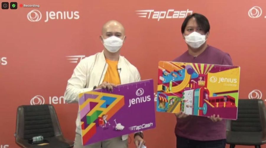 Virtual Press Conference Kolaborasi Jenius X BNI TapCash