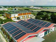 Secanggih Changi, PTBA Bangun PLTS 241 kWp di Bandara Soetta
