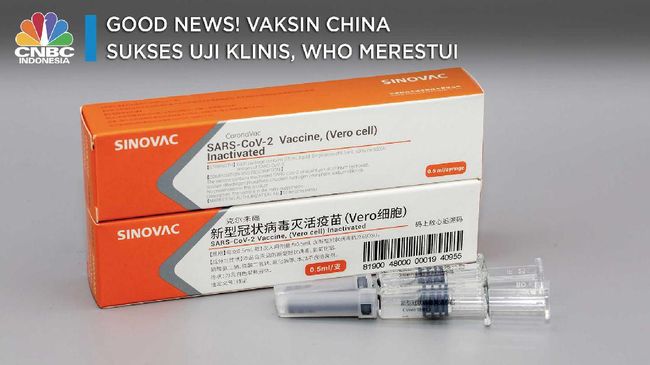 Good news!  China Vaccine Success in Clinical Trials, WHO Approves