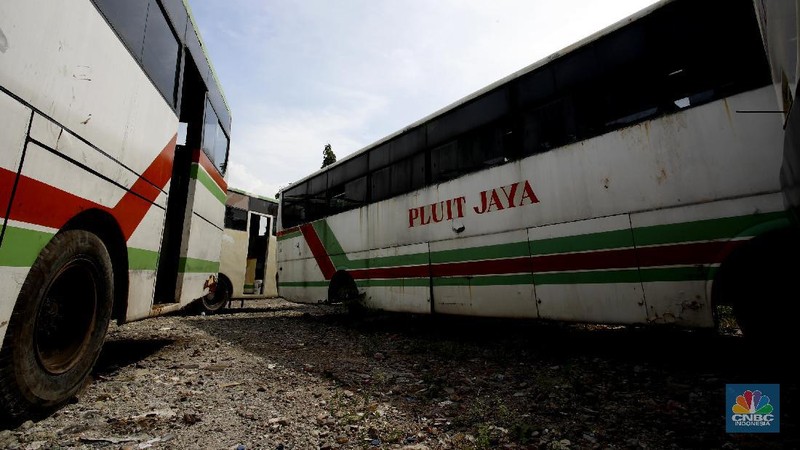 Pool Pluit Jaya di Sunter Agung Podomoro (CNBC Indonesia/Tri Susilo)