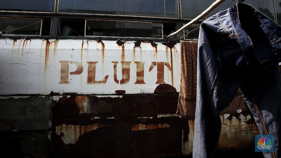 Pool Pluit Jaya di Sunter Agung Podomoro (CNBC Indonesia/Tri Susilo)
