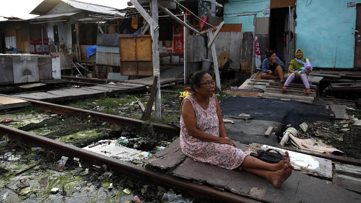 Potret Kemiskinan Ibu Kota di Tengah Pandemi (CNBC Indonesia/Tri Susilo)