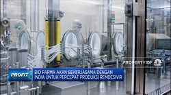 Ampuh! Bio Farma Gandeng India Percepat Produksi Remdesivir