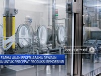Ampuh! Bio Farma Gandeng India Percepat Produksi Remdesivir