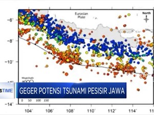Geger Potensi Tsunami Pesisir Jawa