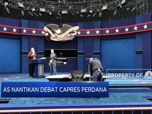 Amerika Serikat Nantikan Debat Capres Perdana