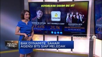 Bak Dynamite, Saham Agensi BTS Siap Meledak