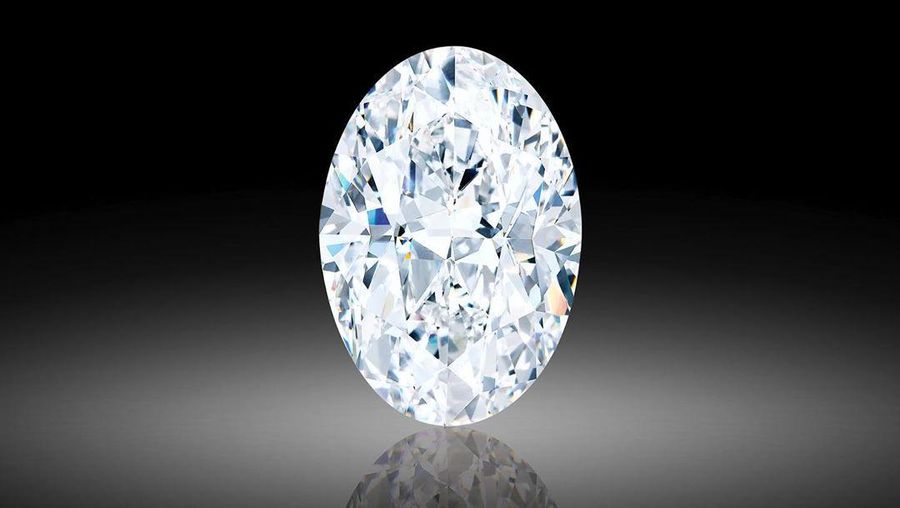 Berlian 102 Karat yang Dilelang Di Sotheby's (Tangkapan Layar Instagram @sothebys)