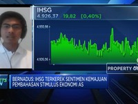 Ikuti Pergerakan Bursa AS, IHSG Tutup Sesi I di Zona Hijau