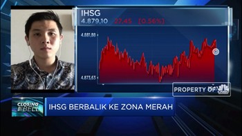 Saham Perbankan Ditinggal Asing, IHSG Ditutup di Zona Merah