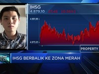 Saham Perbankan Ditinggal Asing, IHSG Ditutup di Zona Merah