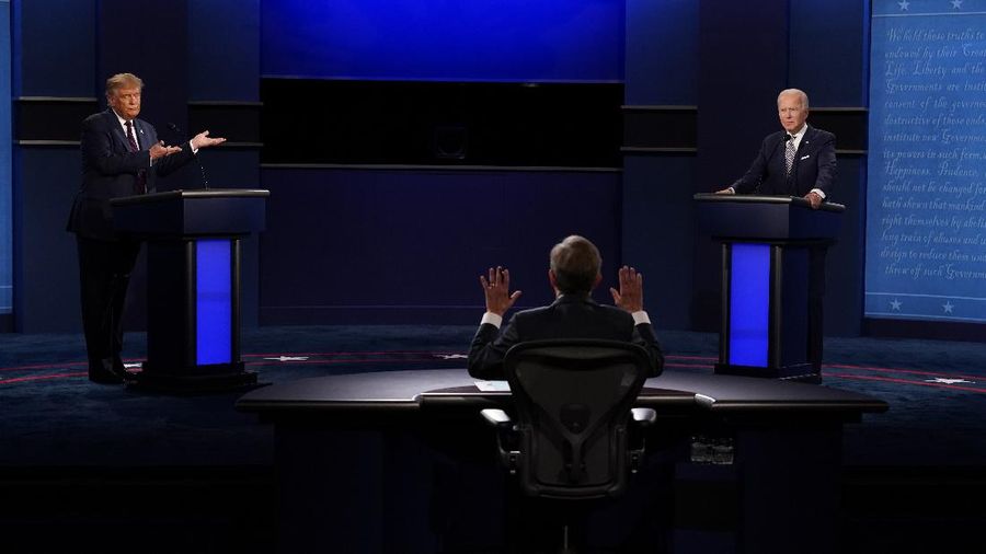 Debat presiden AS Donald Trump dan Joe Biden
