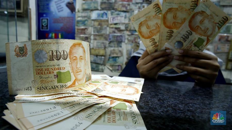 Ilustrasi dolar Singapura (CNBC Indonesia/ Tri Susilo)