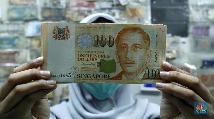 Ilustrasi dolar Singapura (CNBC Indonesia/ Tri Susilo)