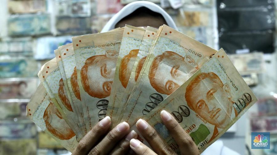 Ilustrasi dolar Singapura (CNBC Indonesia/ Tri Susilo)