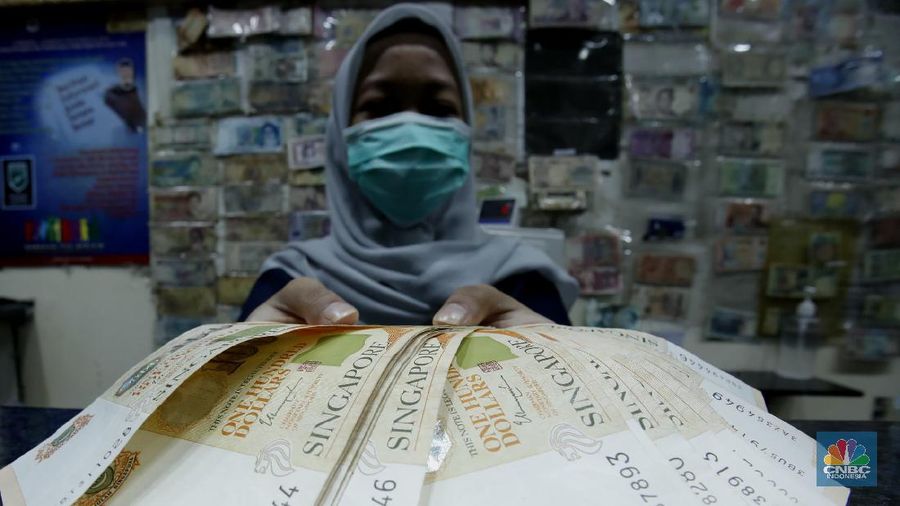Ilustrasi dolar Singapura (CNBC Indonesia/ Tri Susilo)