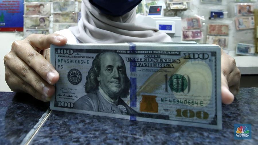 Ilustrasii Dollar AS (CNBC Indonesia/ Tri Susilo)