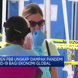 Sekjen PBB Ungkap Dampak Covid-19 Bagi Ekonomi Global