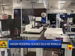 Vaksin Moderna Sukses Diuji ke Manula