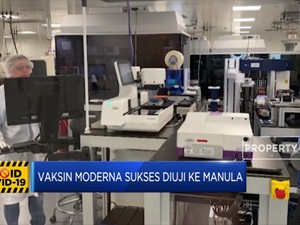 Vaksin Moderna Sukses Diuji ke Manula