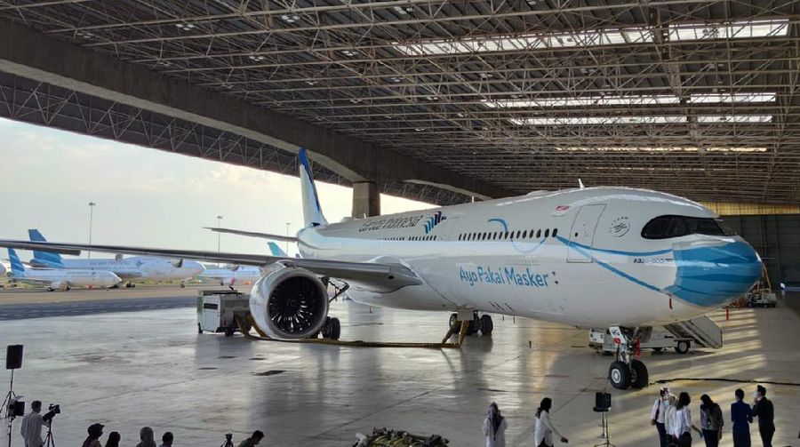 Garuda Indonesia Luncurkan Livery Pesawat 