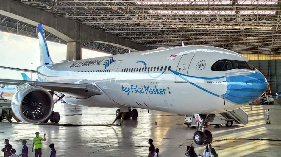 Garuda Indonesia Luncurkan Livery Pesawat 
