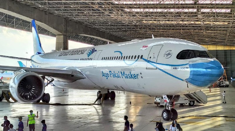 Garuda Indonesia Luncurkan Livery Pesawat 
