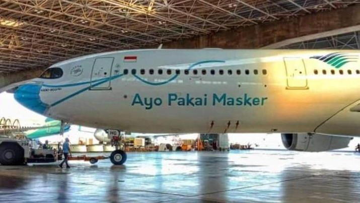 Garuda Indonesia Luncurkan Livery Pesawat 