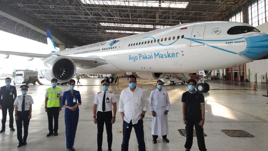 Garuda Indonesia Luncurkan Livery Pesawat 