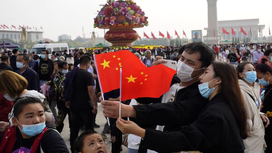 Liburan China di Tiananmen