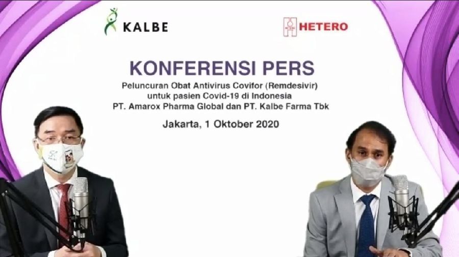 Peluncuran Obat Anti Virus Covifor
