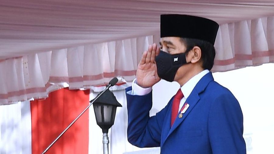 Presiden Joko Widodo Mengikuti Upacara Hari Kesaktian Pancasila (Biro Pers Sekretariat Presiden/ Rusman)