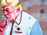 Terpapar Covid-19, Kadar Oksigen Trump Sempat Turun Drastis!