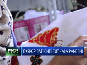 Ekspor Batik Melejit Kala Pandemi