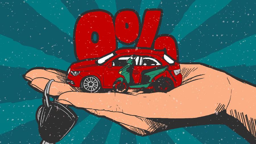 Infografis: Ini Daftar Mobil-Motor yang Bisa Dibeli dengan DP 0%