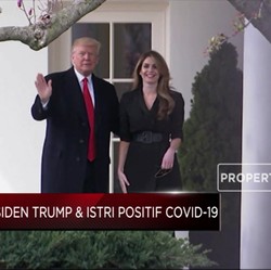 Presiden Trump & Istri Positif Covid-19