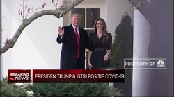 Presiden Trump & Istri Positif Covid-19