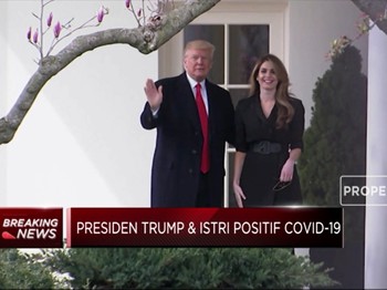 Presiden Trump & Istri Positif Covid-19