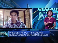 Presiden Trump Terinfeksi Corona, IHSG Ditutup Melemah 0,83%