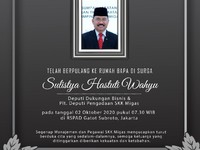 Jenazah Deputi SKK Migas Disemayamkan dengan Upacara Tertutup