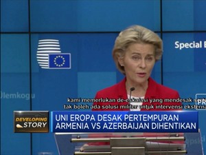 Uni Eropa Desak Pertempuran Armenia Vs Azerbaijan Dihentikan