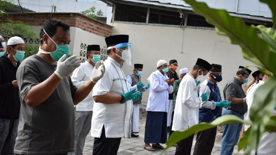 Kepulauan Bangka Belitung (Babel) berduka atas meninggalnya Calon Bupati Petahana Kabupaten Bangka Tengah, Ibnu Saleh Minggu (4/10/20) di Pangkalpinang. Ist