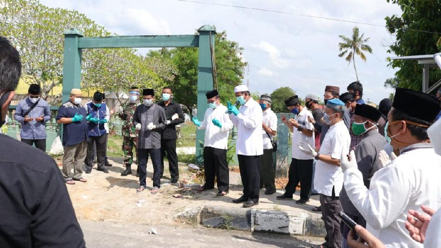 Kepulauan Bangka Belitung (Babel) berduka atas meninggalnya Calon Bupati Petahana Kabupaten Bangka Tengah, Ibnu Saleh Minggu (4/10/20) di Pangkalpinang. Ist