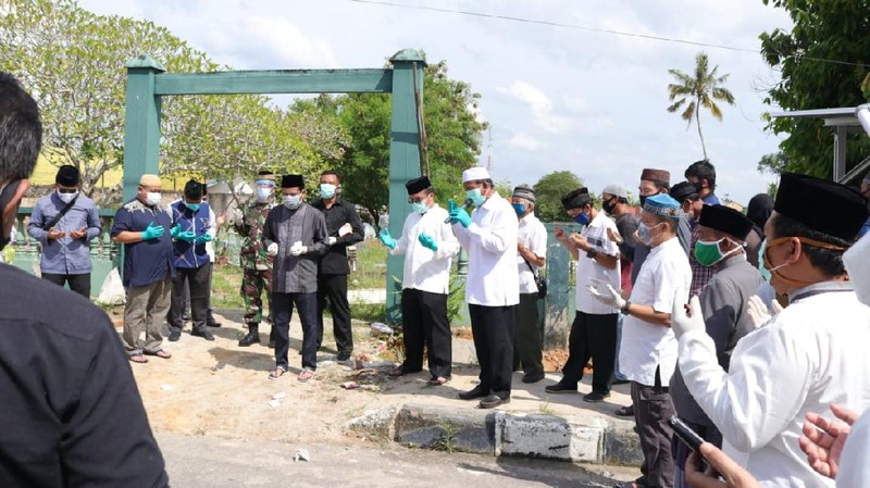 Kepulauan Bangka Belitung (Babel) berduka atas meninggalnya Calon Bupati Petahana Kabupaten Bangka Tengah, Ibnu Saleh Minggu (4/10/20) di Pangkalpinang. Ist